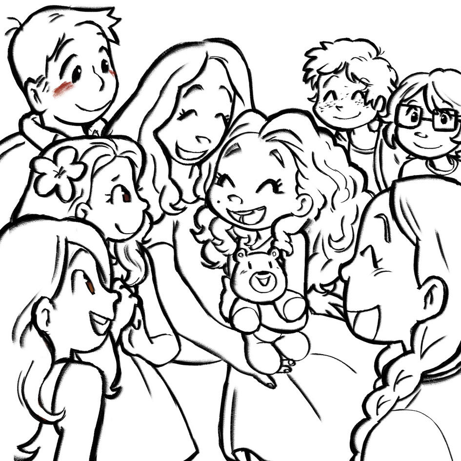follow 7 lineart follow 7 lineart
