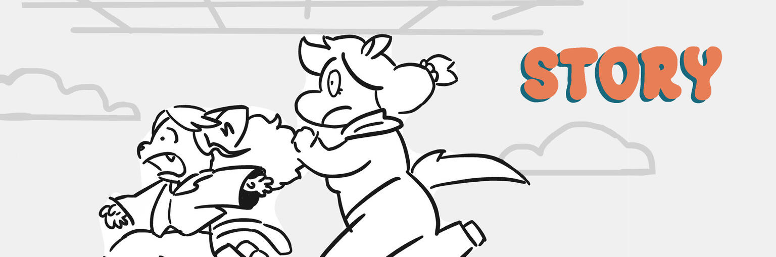 Story button! Story button!